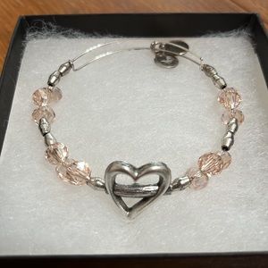 Alex & Ani • Heart Bangle Bracelet